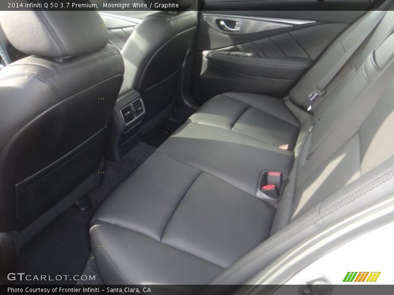 Moonlight White / Graphite 2014 Infiniti Q 50 3.7 Premium