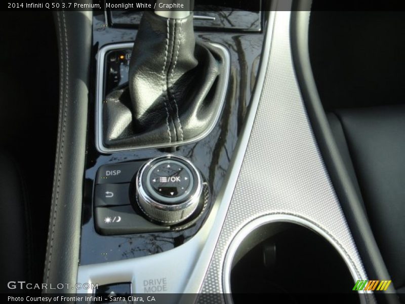 Moonlight White / Graphite 2014 Infiniti Q 50 3.7 Premium