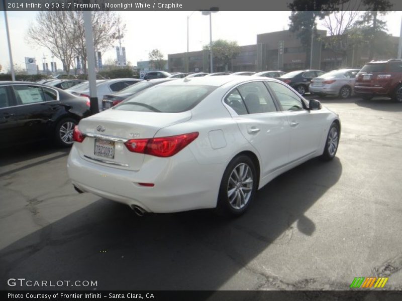 Moonlight White / Graphite 2014 Infiniti Q 50 3.7 Premium