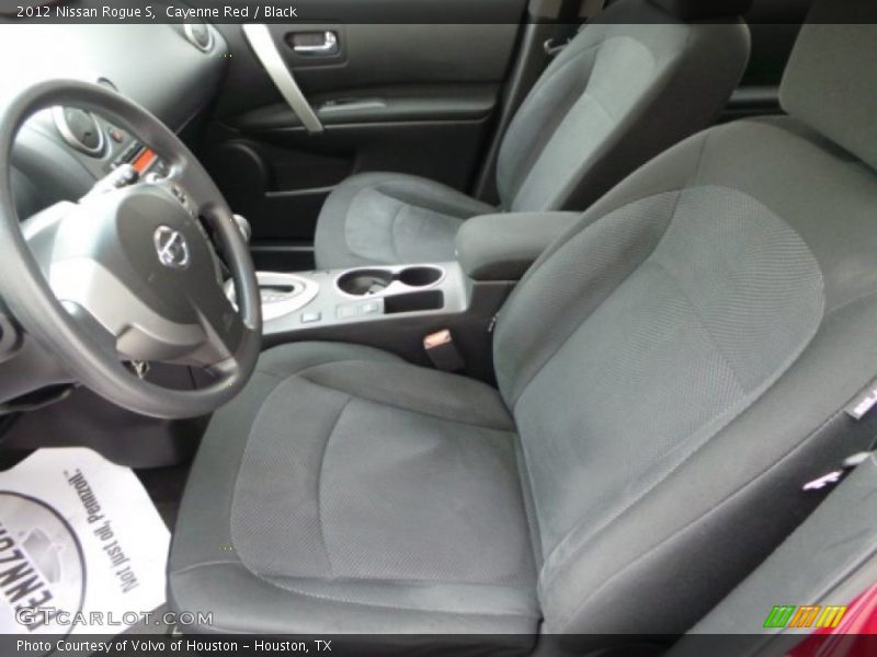 Cayenne Red / Black 2012 Nissan Rogue S