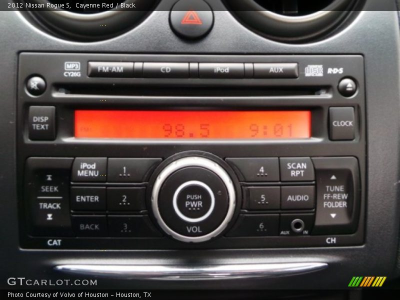 Controls of 2012 Rogue S