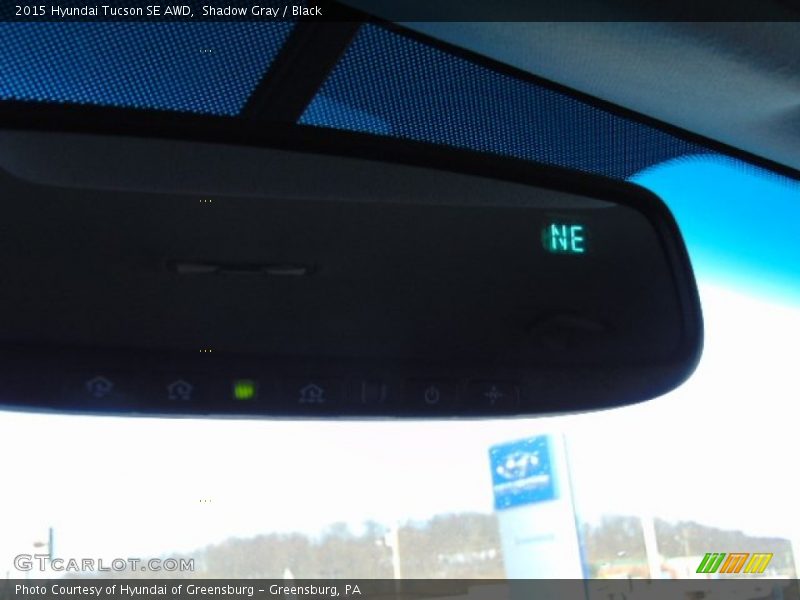 Shadow Gray / Black 2015 Hyundai Tucson SE AWD