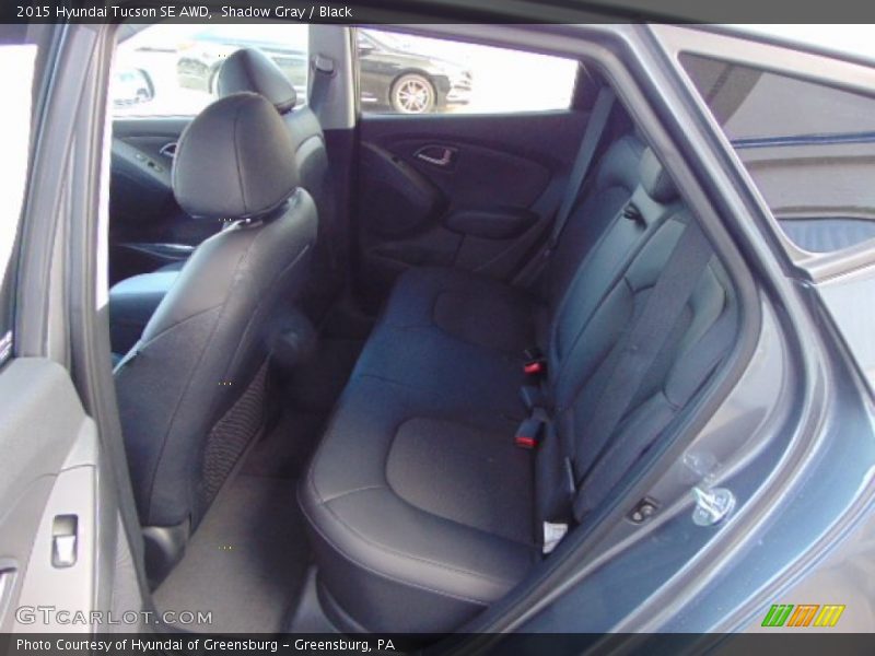 Shadow Gray / Black 2015 Hyundai Tucson SE AWD