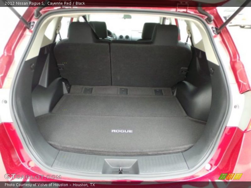  2012 Rogue S Trunk