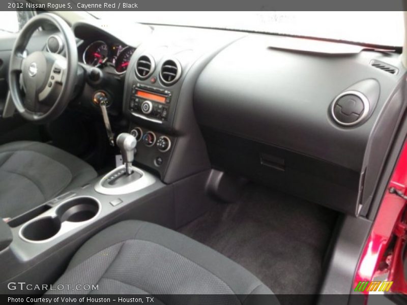 Cayenne Red / Black 2012 Nissan Rogue S