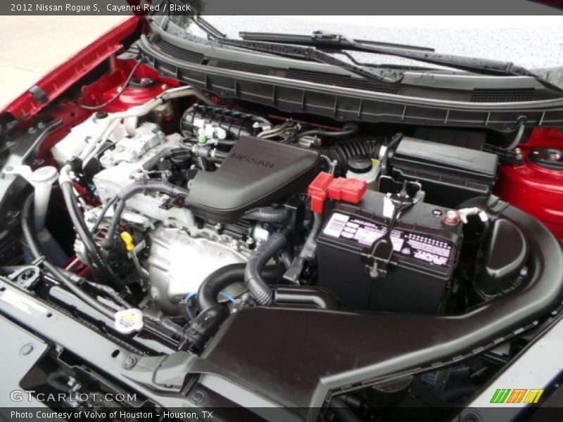 Cayenne Red / Black 2012 Nissan Rogue S