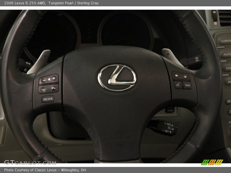 Tungsten Pearl / Sterling Gray 2006 Lexus IS 250 AWD