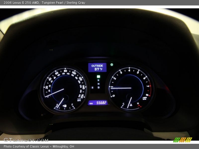 Tungsten Pearl / Sterling Gray 2006 Lexus IS 250 AWD
