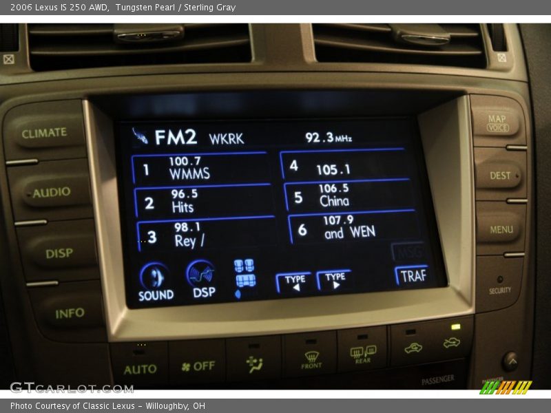 Tungsten Pearl / Sterling Gray 2006 Lexus IS 250 AWD