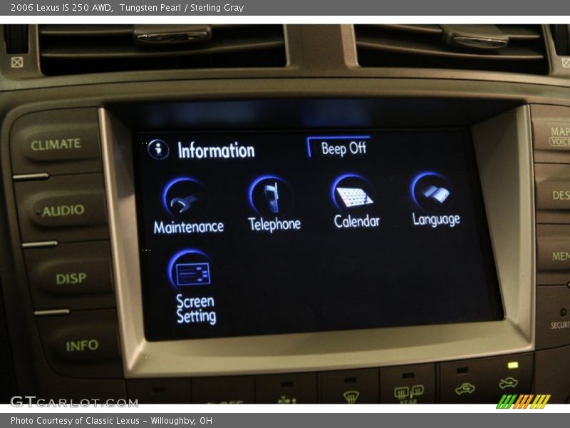 Tungsten Pearl / Sterling Gray 2006 Lexus IS 250 AWD
