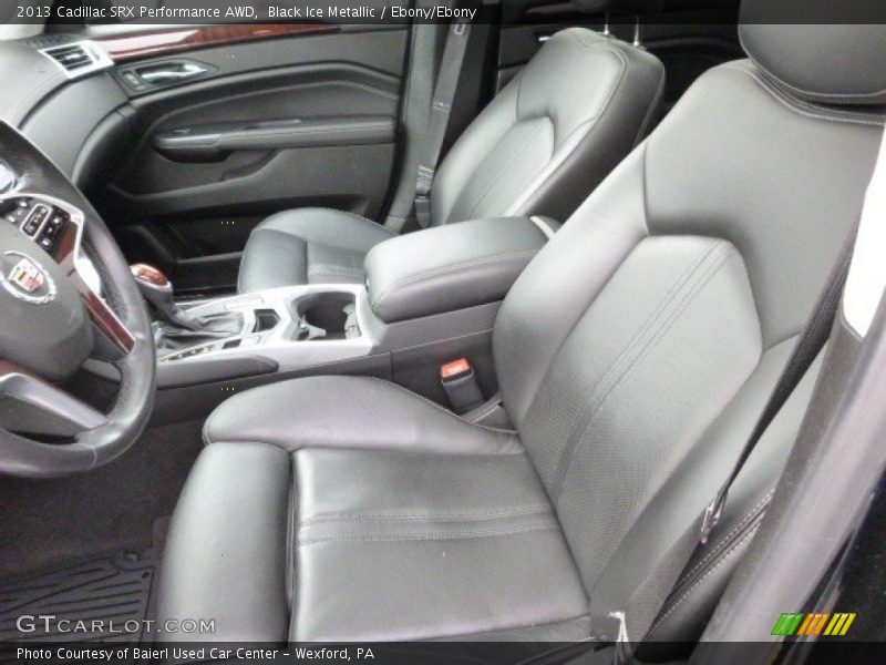 Black Ice Metallic / Ebony/Ebony 2013 Cadillac SRX Performance AWD