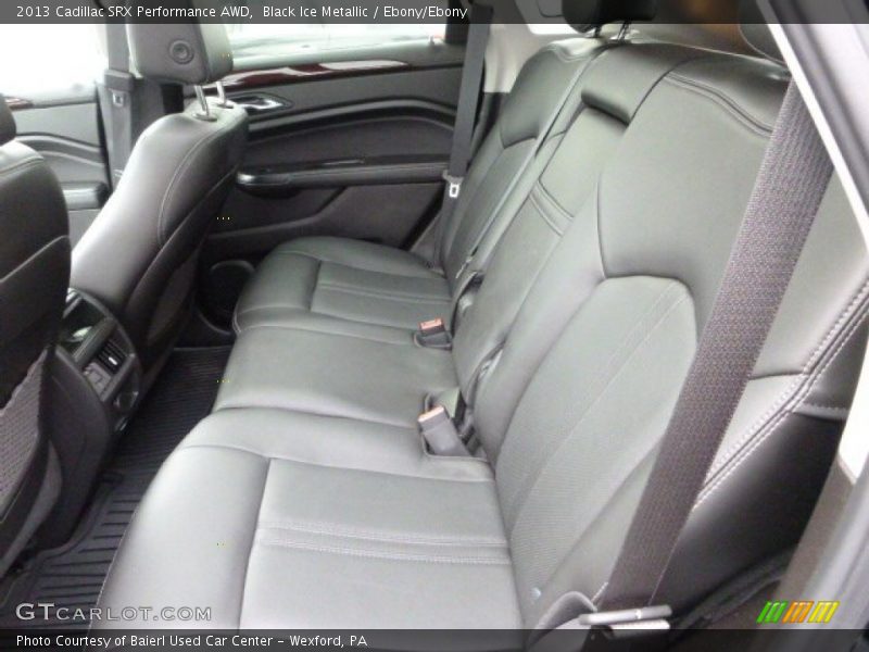 Black Ice Metallic / Ebony/Ebony 2013 Cadillac SRX Performance AWD