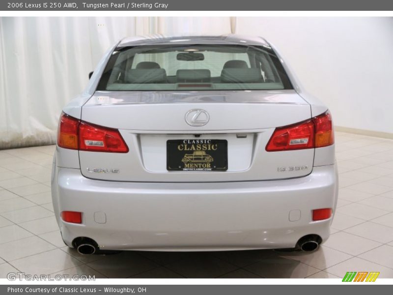 Tungsten Pearl / Sterling Gray 2006 Lexus IS 250 AWD