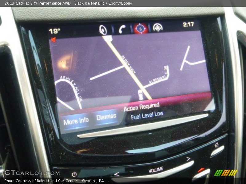 Black Ice Metallic / Ebony/Ebony 2013 Cadillac SRX Performance AWD