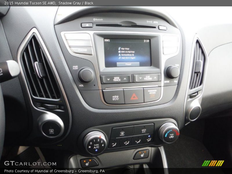 Shadow Gray / Black 2015 Hyundai Tucson SE AWD
