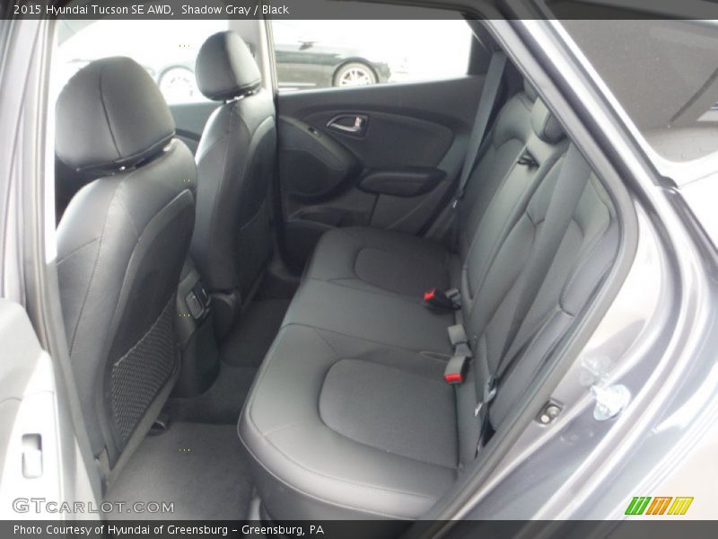 Shadow Gray / Black 2015 Hyundai Tucson SE AWD