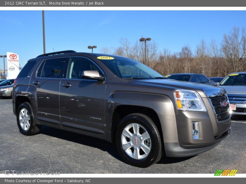 Mocha Steel Metallic / Jet Black 2012 GMC Terrain SLT