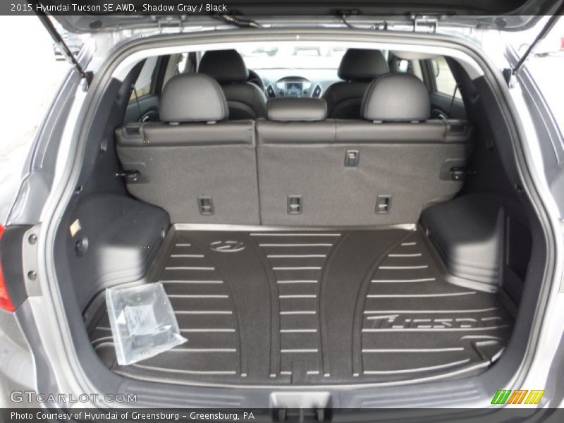 Shadow Gray / Black 2015 Hyundai Tucson SE AWD