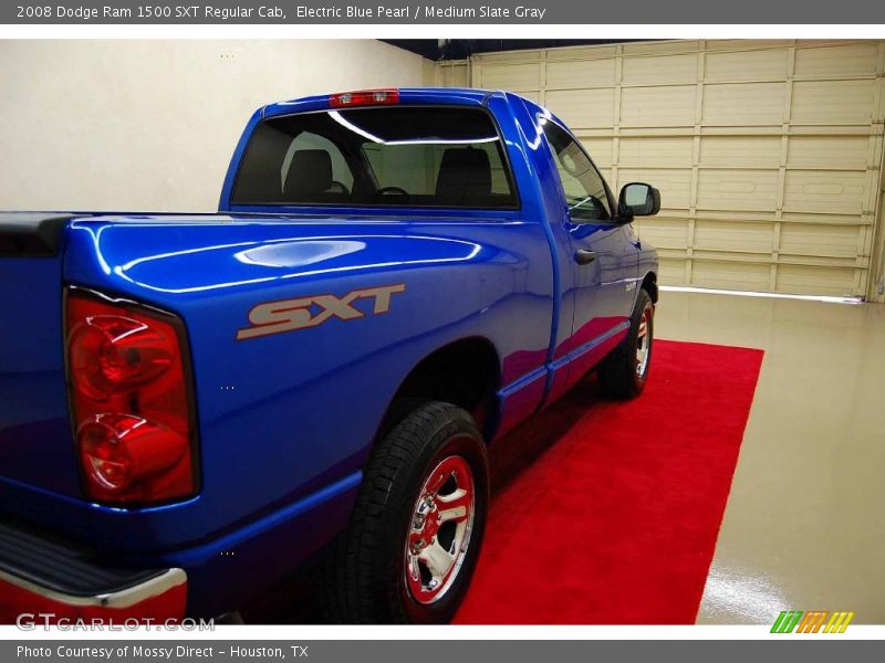 Electric Blue Pearl / Medium Slate Gray 2008 Dodge Ram 1500 SXT Regular Cab