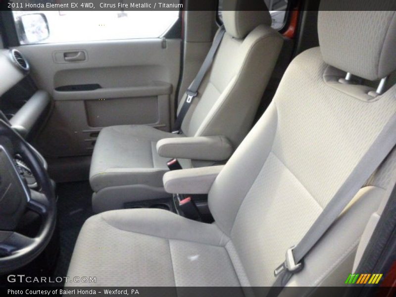 Citrus Fire Metallic / Titanium 2011 Honda Element EX 4WD