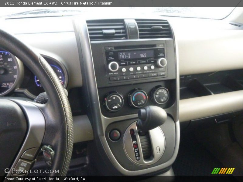 Citrus Fire Metallic / Titanium 2011 Honda Element EX 4WD