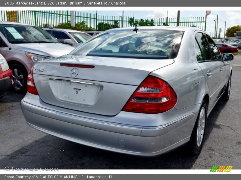 Brilliant Silver Metallic / Charcoal 2005 Mercedes-Benz E 320 Sedan