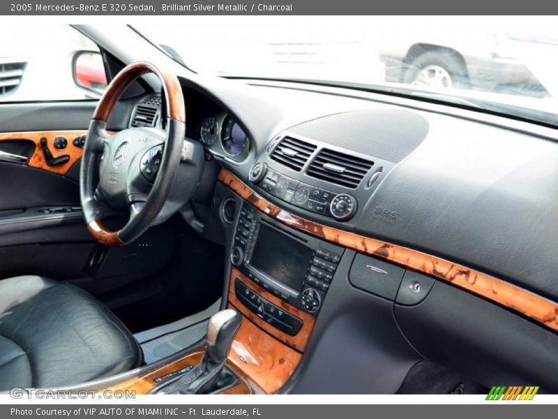 Brilliant Silver Metallic / Charcoal 2005 Mercedes-Benz E 320 Sedan