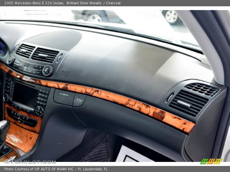 Brilliant Silver Metallic / Charcoal 2005 Mercedes-Benz E 320 Sedan