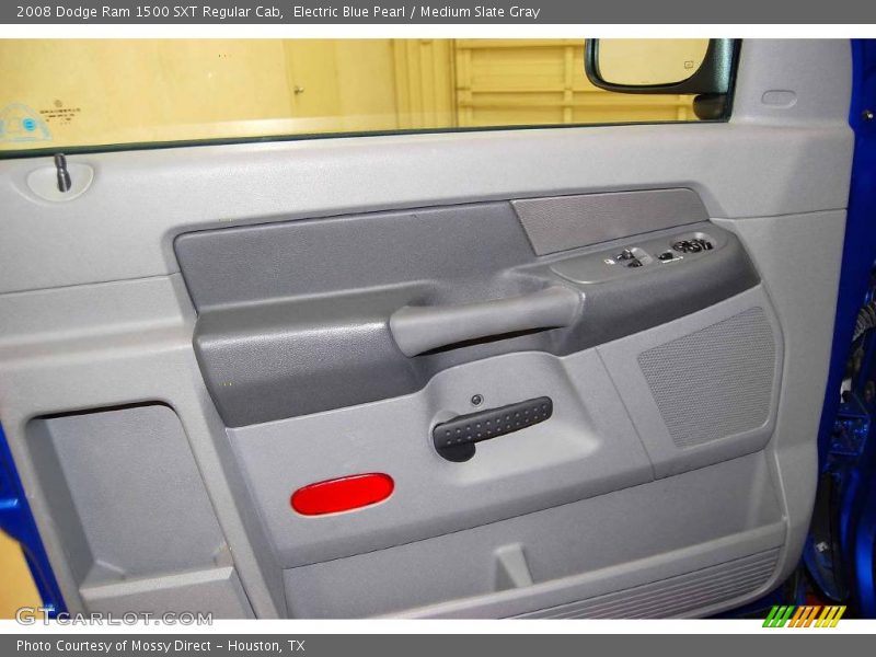 Electric Blue Pearl / Medium Slate Gray 2008 Dodge Ram 1500 SXT Regular Cab