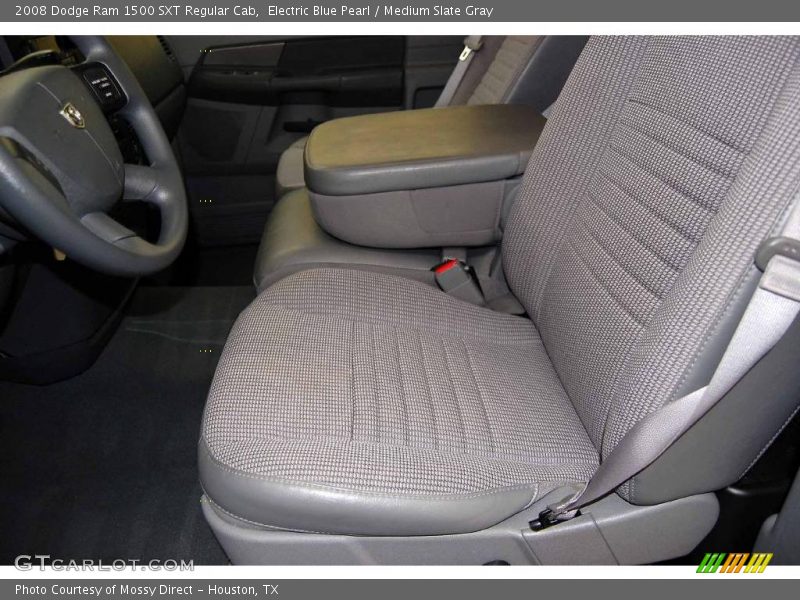 Electric Blue Pearl / Medium Slate Gray 2008 Dodge Ram 1500 SXT Regular Cab