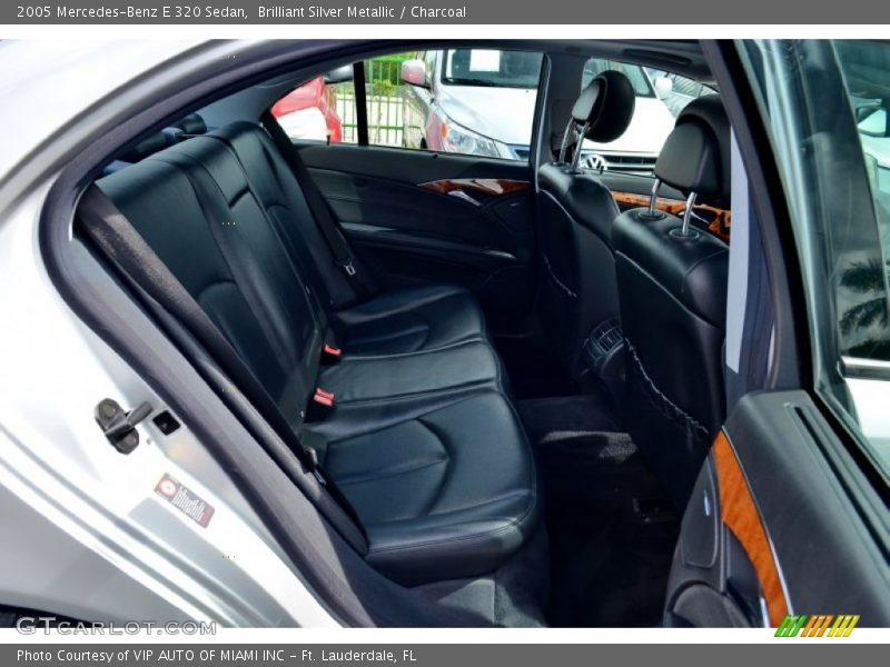 Rear Seat of 2005 E 320 Sedan