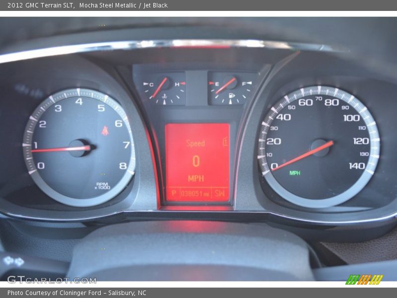 Mocha Steel Metallic / Jet Black 2012 GMC Terrain SLT