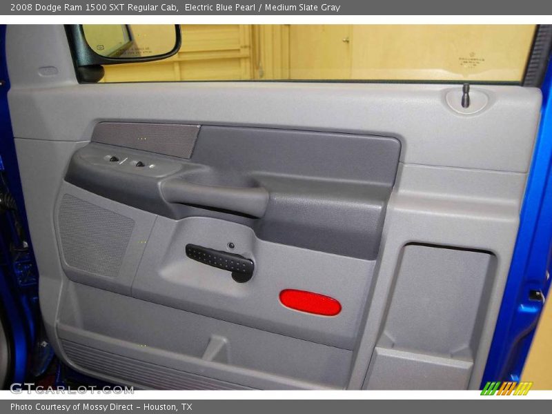 Electric Blue Pearl / Medium Slate Gray 2008 Dodge Ram 1500 SXT Regular Cab