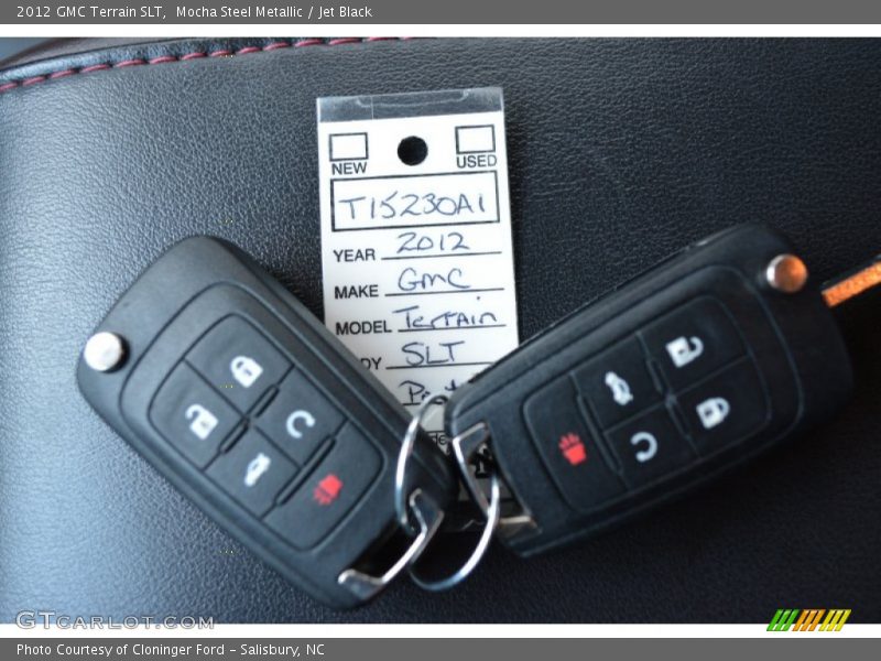 Mocha Steel Metallic / Jet Black 2012 GMC Terrain SLT