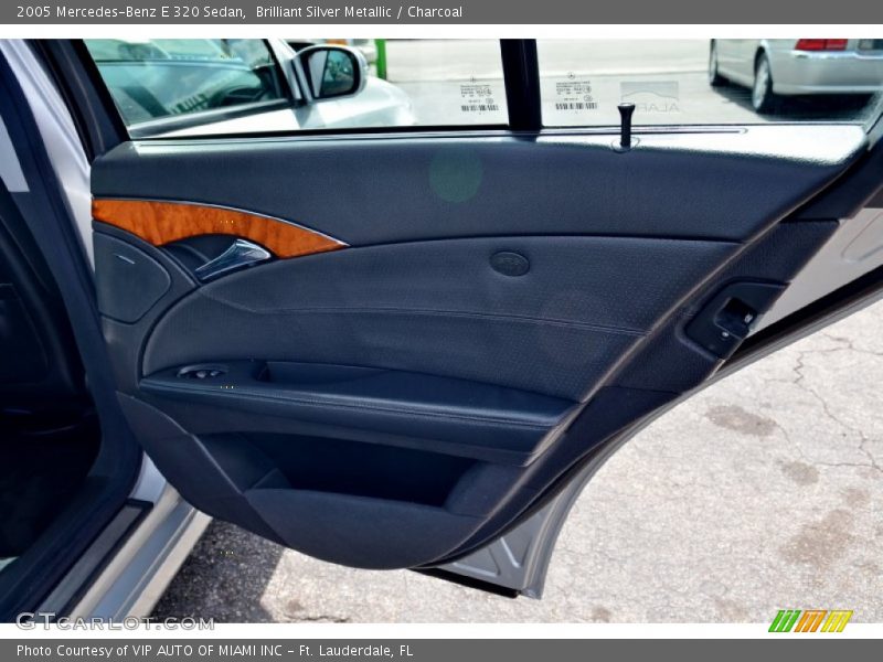 Brilliant Silver Metallic / Charcoal 2005 Mercedes-Benz E 320 Sedan