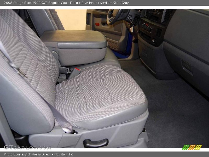 Electric Blue Pearl / Medium Slate Gray 2008 Dodge Ram 1500 SXT Regular Cab