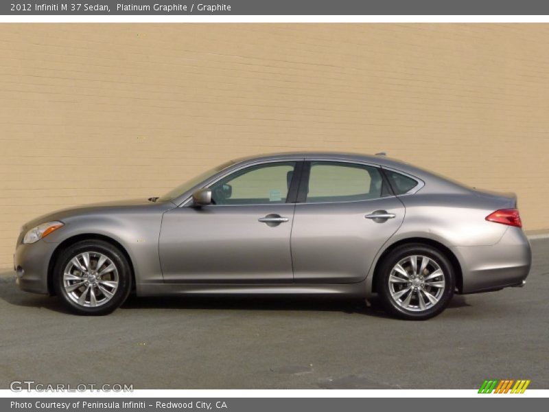 Platinum Graphite / Graphite 2012 Infiniti M 37 Sedan
