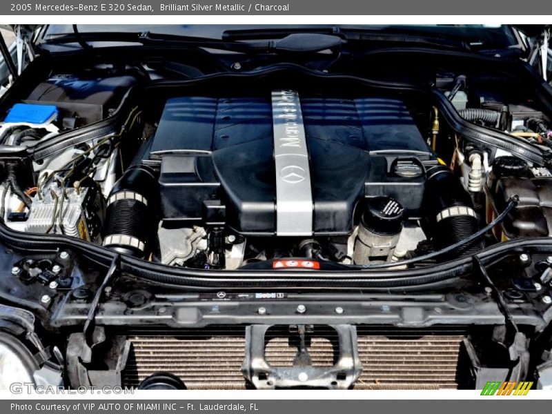 Brilliant Silver Metallic / Charcoal 2005 Mercedes-Benz E 320 Sedan
