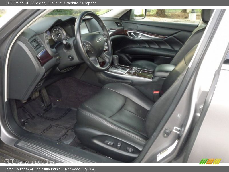 Platinum Graphite / Graphite 2012 Infiniti M 37 Sedan