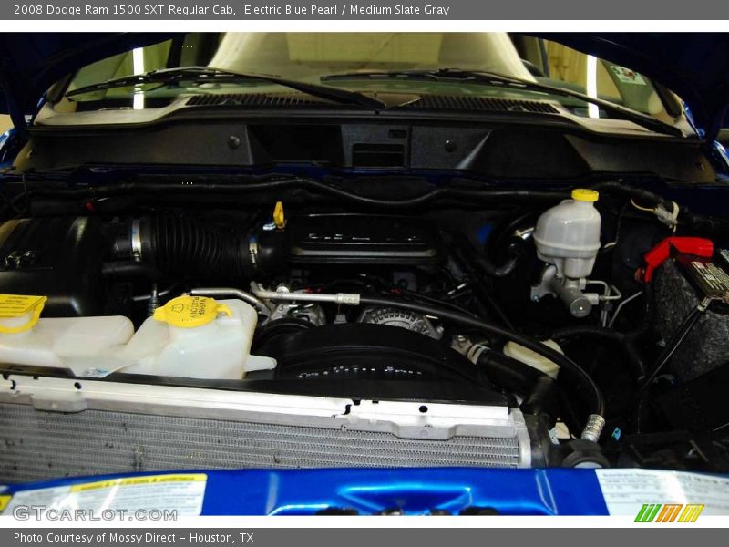 Electric Blue Pearl / Medium Slate Gray 2008 Dodge Ram 1500 SXT Regular Cab