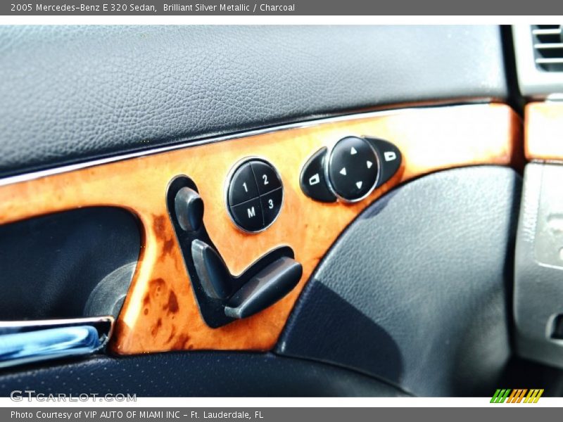 Controls of 2005 E 320 Sedan