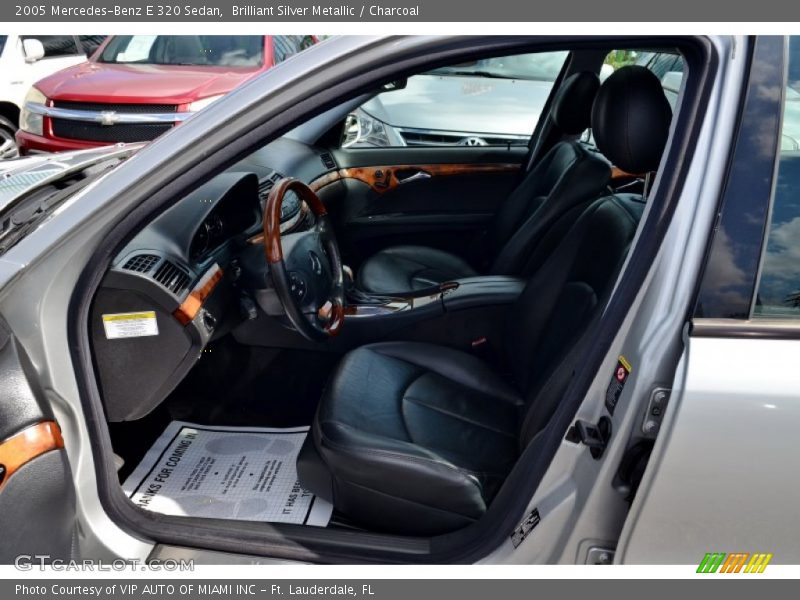Brilliant Silver Metallic / Charcoal 2005 Mercedes-Benz E 320 Sedan