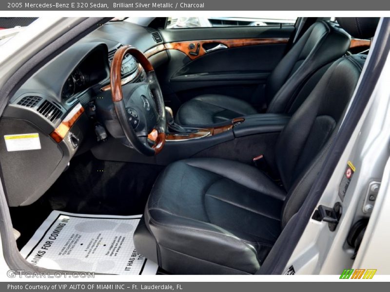 Brilliant Silver Metallic / Charcoal 2005 Mercedes-Benz E 320 Sedan