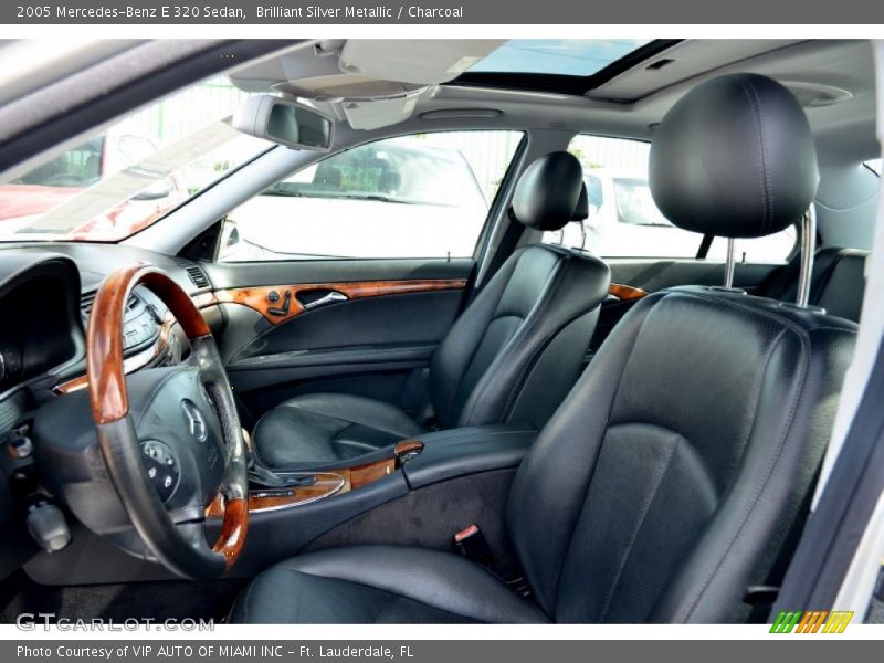 Brilliant Silver Metallic / Charcoal 2005 Mercedes-Benz E 320 Sedan