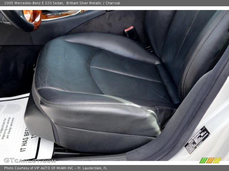 Brilliant Silver Metallic / Charcoal 2005 Mercedes-Benz E 320 Sedan