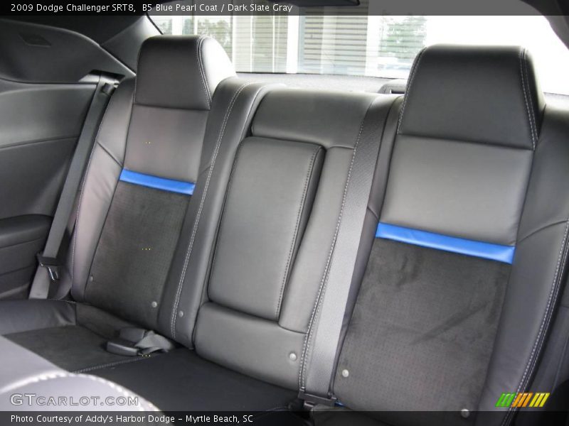 B5 Blue Pearl Coat / Dark Slate Gray 2009 Dodge Challenger SRT8