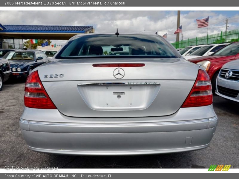 Brilliant Silver Metallic / Charcoal 2005 Mercedes-Benz E 320 Sedan