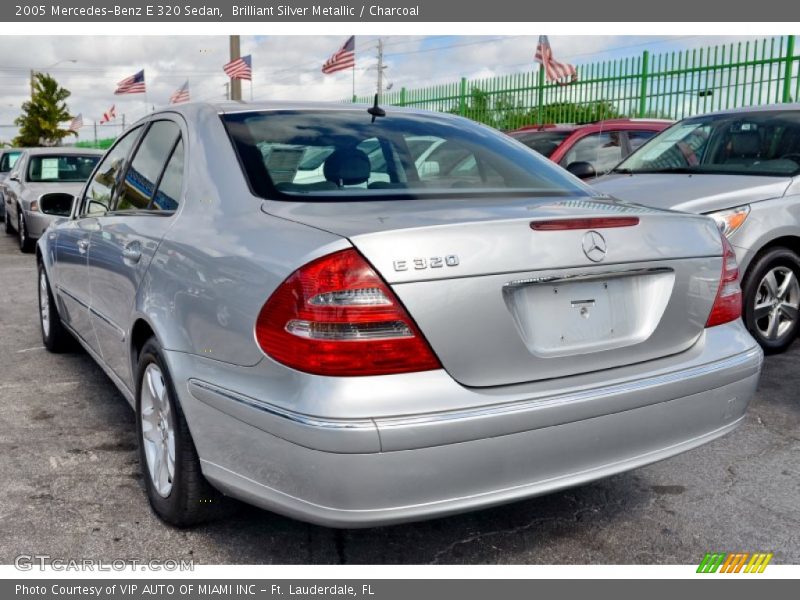 Brilliant Silver Metallic / Charcoal 2005 Mercedes-Benz E 320 Sedan