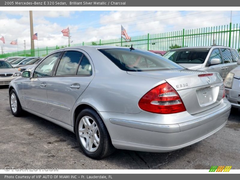 Brilliant Silver Metallic / Charcoal 2005 Mercedes-Benz E 320 Sedan