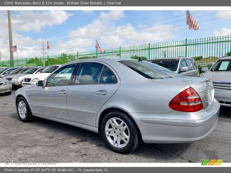 Brilliant Silver Metallic / Charcoal 2005 Mercedes-Benz E 320 Sedan